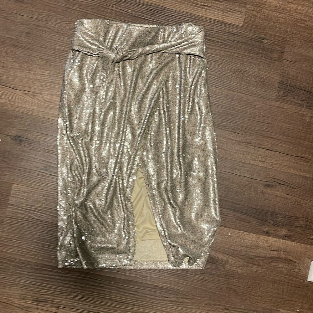 Sequin skirt